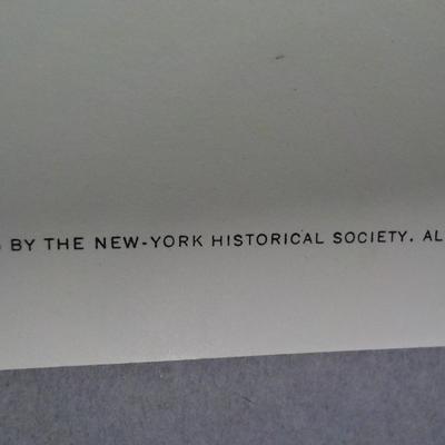 Framable special prints "Snowy Owl" by New York Historical. 15.5 x 10.5.