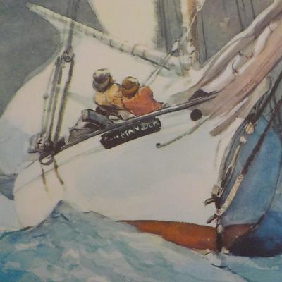 IBM Special Print of " Diamond Shoal" by Winslow Homer.