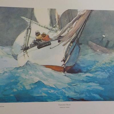 IBM Special Print of " Diamond Shoal" by Winslow Homer.