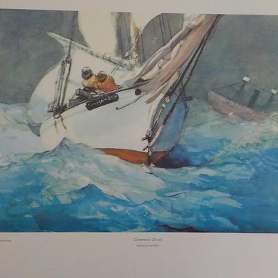 IBM Special Print of " Diamond Shoal" by Winslow Homer.