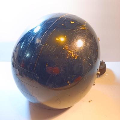 Vintage motorcycle helmet