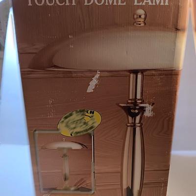 New in box - Touch dome lamp - 3-way touch control brass finish