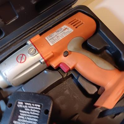 Chicago Cordless Impact Wrench 19.2 VDC 2,000 RPM with case charger and battery