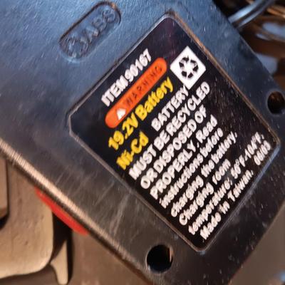 Chicago Cordless Impact Wrench 19.2 VDC 2,000 RPM with case charger and battery