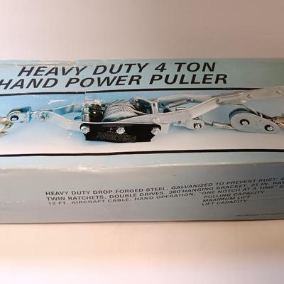 Heavy Duty 4-ton Hand power puller New in box