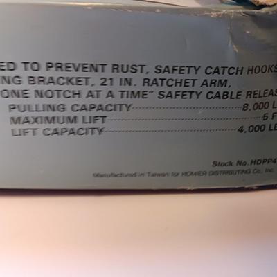 Heavy Duty 4-ton Hand power puller New in box