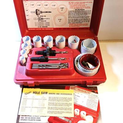 Milwaukee 17-piece suer-tough Bi-metal 4/6 Hole saw kit