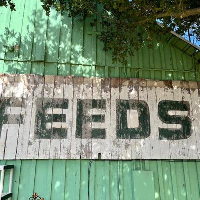 Antique General Store/Feed Store Sign