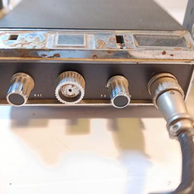 Two VINTAGE CB Radios Midland Pace model with microphones