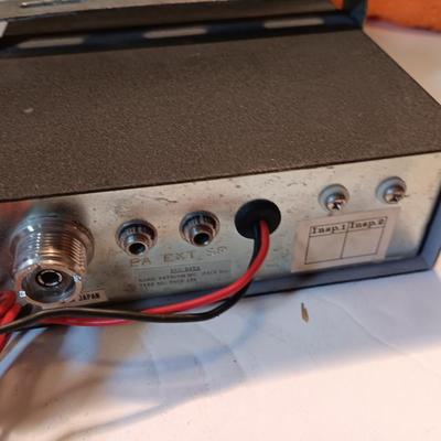 Two VINTAGE CB Radios Midland Pace model with microphones