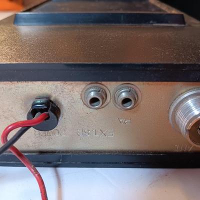Two VINTAGE CB Radios Midland Pace model with microphones