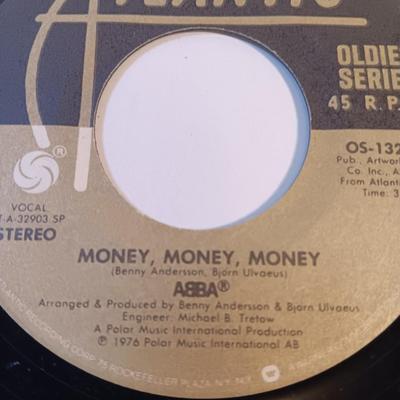 ANY ABBA FANS? Vinyl Albums 45's - ABBA The winner takes all - Chiquitia - on and on - and more