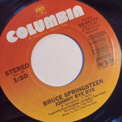Bruce Springsteen Vinyl Albums 45's record