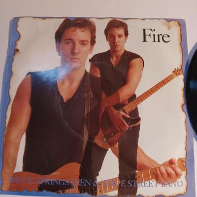 Bruce Springsteen Vinyl Albums 45's record