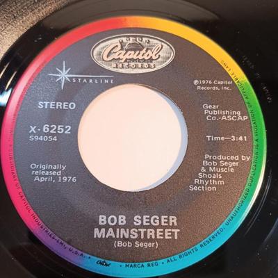 Bob Seger vinyl albums 45's record