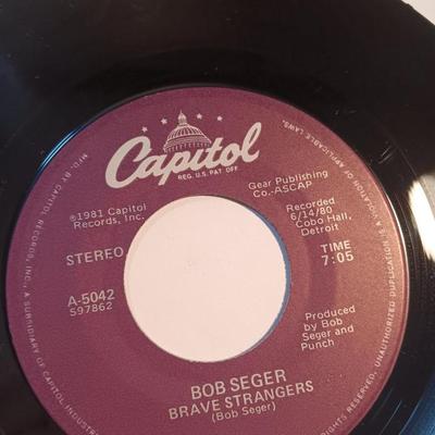 Bob Seger vinyl albums 45's record