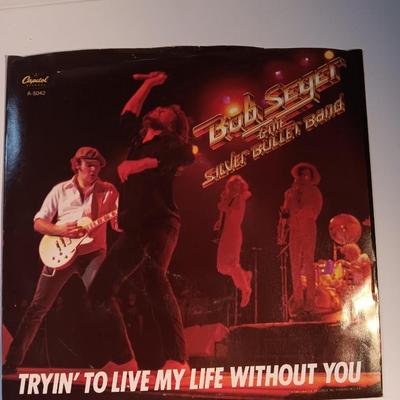 Bob Seger vinyl albums 45's record