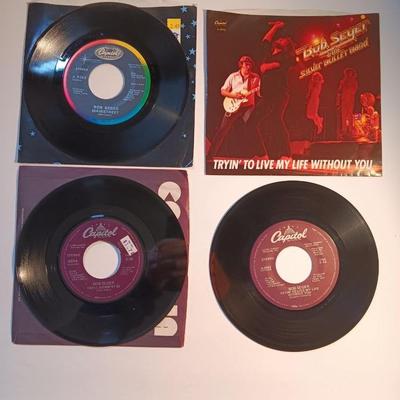 Bob Seger vinyl albums 45's record