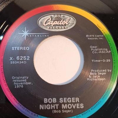 Bob Seger vinyl albums 45's record