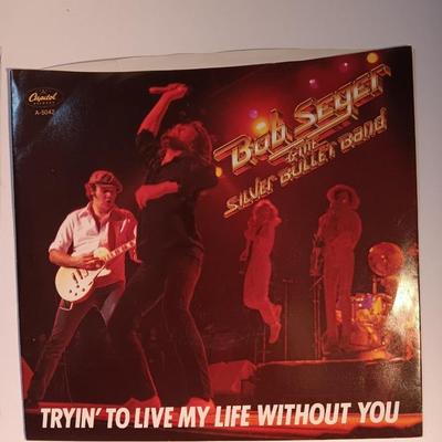 Bob Seger vinyl albums 45's record