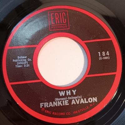 Vinyl albums - 45 record - Frankie Avalon - The Cascades - Paul Anka and more