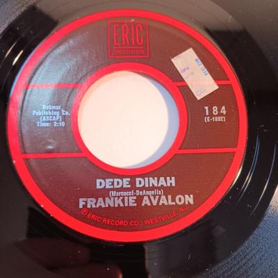 Vinyl albums - 45 record - Frankie Avalon - The Cascades - Paul Anka and more