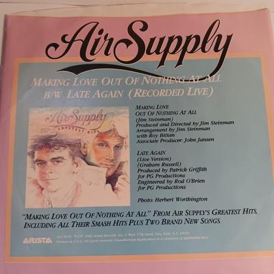 AIR Supply Vinyl albums 45's record