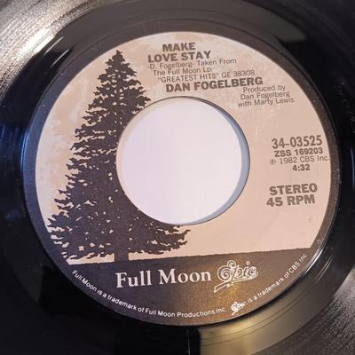Vinyl albums 45's record - The Essex - Dan Fogelberg - Frankie Valli and more