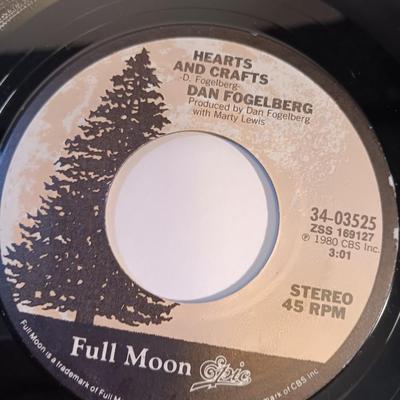 Vinyl albums 45's record - The Essex - Dan Fogelberg - Frankie Valli and more
