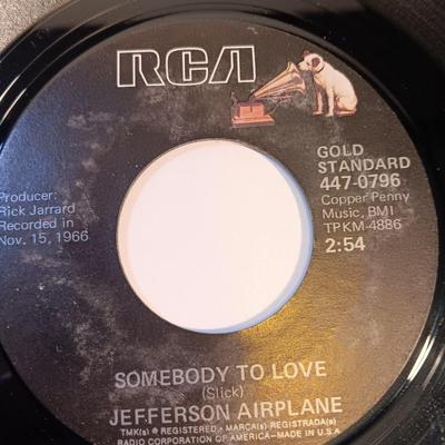 Vinyl albums 45's record - Jefferson Airplane - Jimmy Jones - Jackson Browne - Badfinger and more