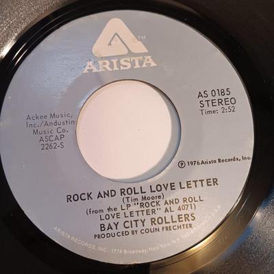 Vinyl albums 45's record - Jefferson Airplane -The Essex - John Cougar - Bay city Rollers and more