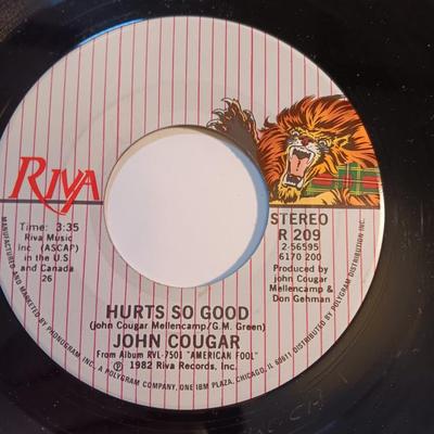 Vinyl albums 45's record - Jefferson Airplane -The Essex - John Cougar - Bay city Rollers and more
