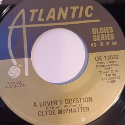 Vinyl albums 45's record - Clyde Mcphatter - Jackie Deshannon - Chordettes - cascades and more
