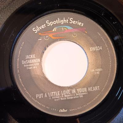 Vinyl albums 45's record - Clyde Mcphatter - Jackie Deshannon - Chordettes - cascades and more