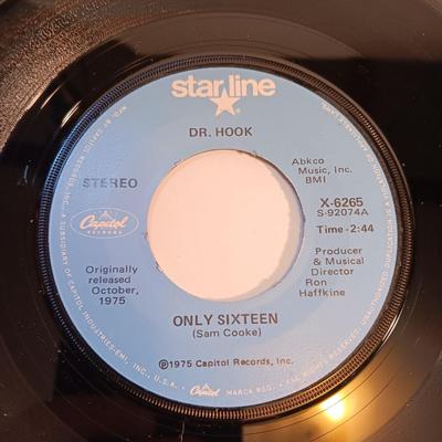 Vinyl albums 45's record - Dr. Hook - Harry Chapin - Bette Midler - The Diamonds