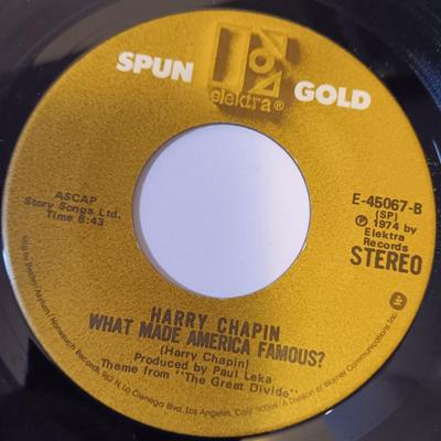 Vinyl albums 45's record - Dr. Hook - Harry Chapin - Bette Midler - The Diamonds