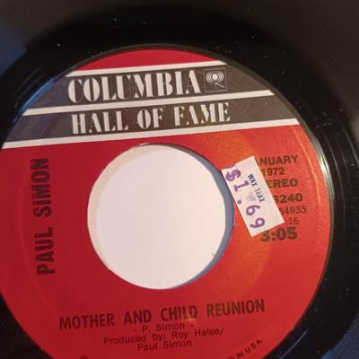 Vinyl albums 45's record - Sammy Salvo - Linda Scott - The shepherd sisters - Paul Simon and more