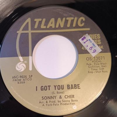 Vinyl albums 45's record - Steve Miller Band - Sonny & Cher & Cher
