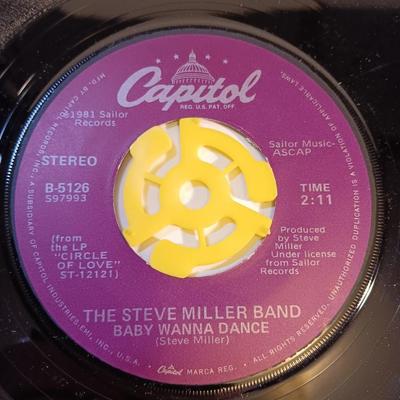 Vinyl albums 45's record - Steve Miller Band - Sonny & Cher & Cher