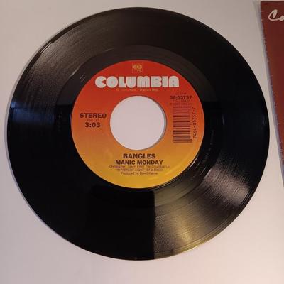 Vinyl albums 45's record - The Police - Cindy Simons - Bangles
