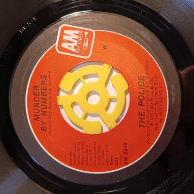 Vinyl albums 45's record - The Police - Cindy Simons - Bangles