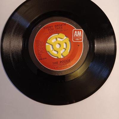Vinyl albums 45's record - The Police - Cindy Simons - Bangles