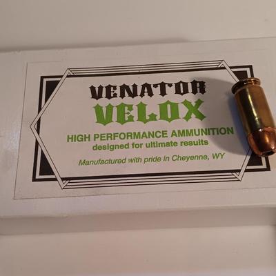 Venerator Velox High performance 45 ACP 185 GR JHP Ammunition