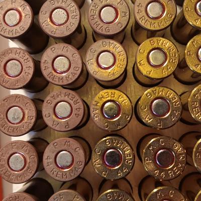 PMC Centerfire Pistol Cartridges 44B 44 REM. MAG 180 GR JHP -
