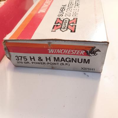 Winchester Super x Rifle cartridges 372 H& H Magnum Ammunition