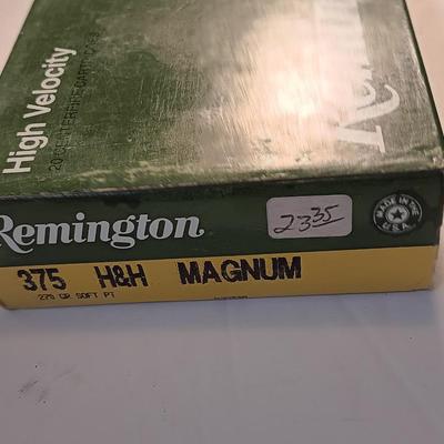 Remington High velocity 375 H& H magnum Ammunition