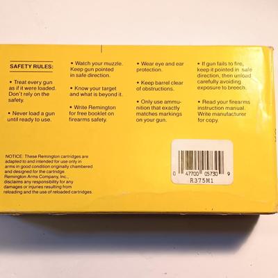 Remington High velocity 375 H& H magnum Ammunition