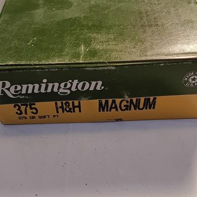 Remington High velocity 375 H& H magnum Ammunition