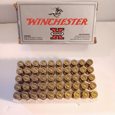 Winchester 30 carbine 110 gr. Hollow soft point Super X cartridges