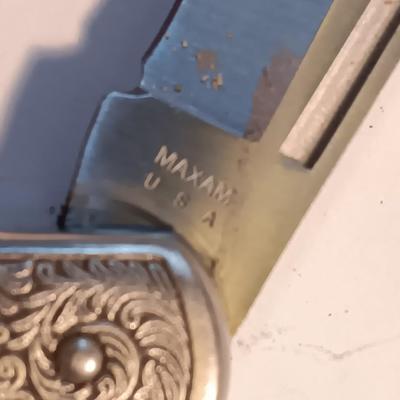 Beautiful MAXAM USA folding knife MFG in Taiwan Nat'l Headquarters